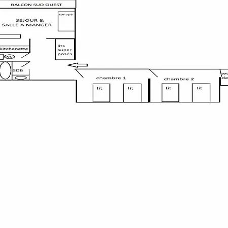 Le Lac Du Lou.3 Apartment
